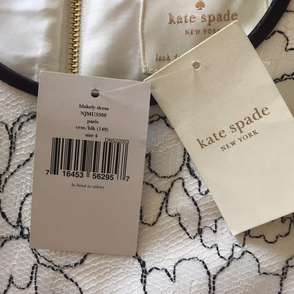 Size 4 Kate Spade gorgeous summer dress - Picture 5 of 10